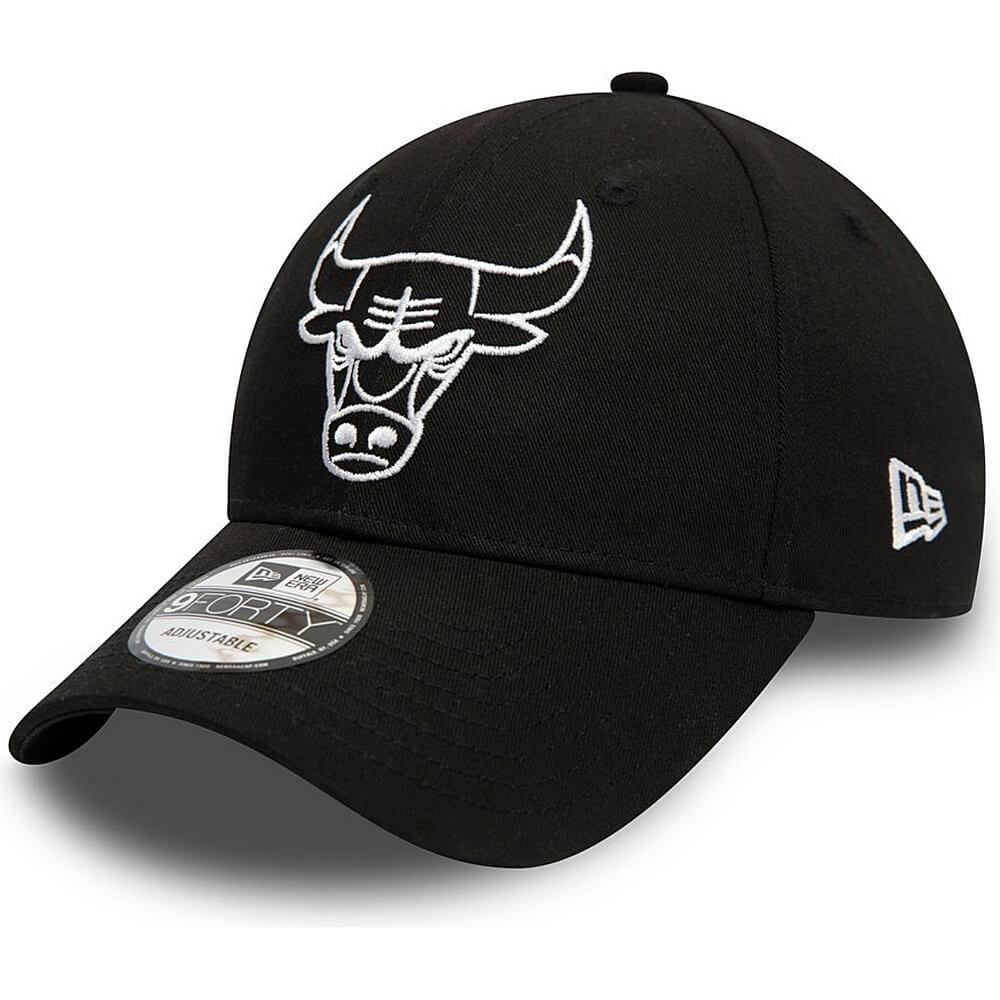 NEW ERA šiltovka 940 NBA Essential outline CHICAGO BULLS Black
