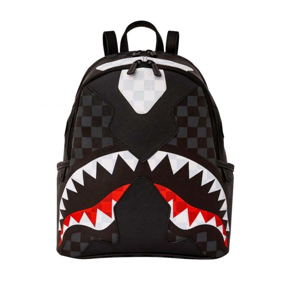 Sprayground Backpack Triple Decker Heir To The Throne Savage Black Black