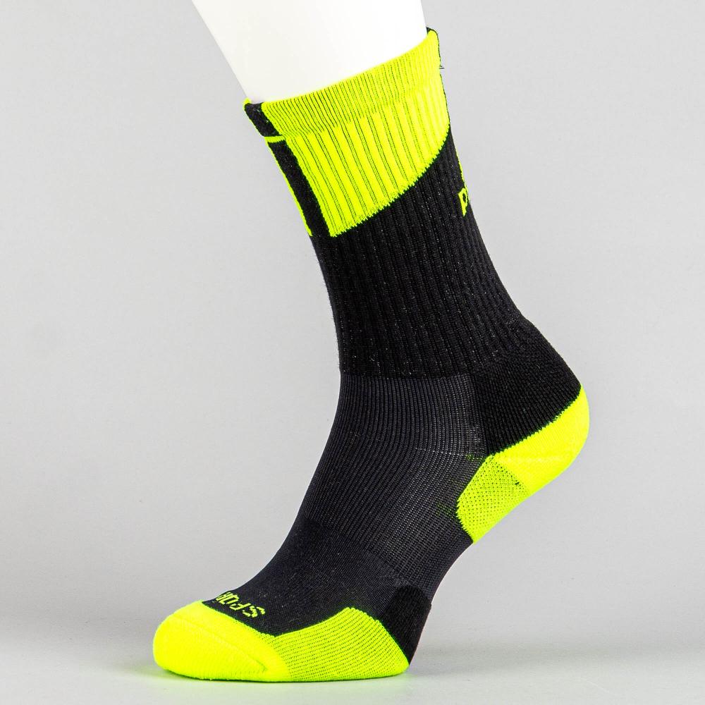 Basketbalové ponožky PEAK Basketball Pro Socks čierno-žlté
