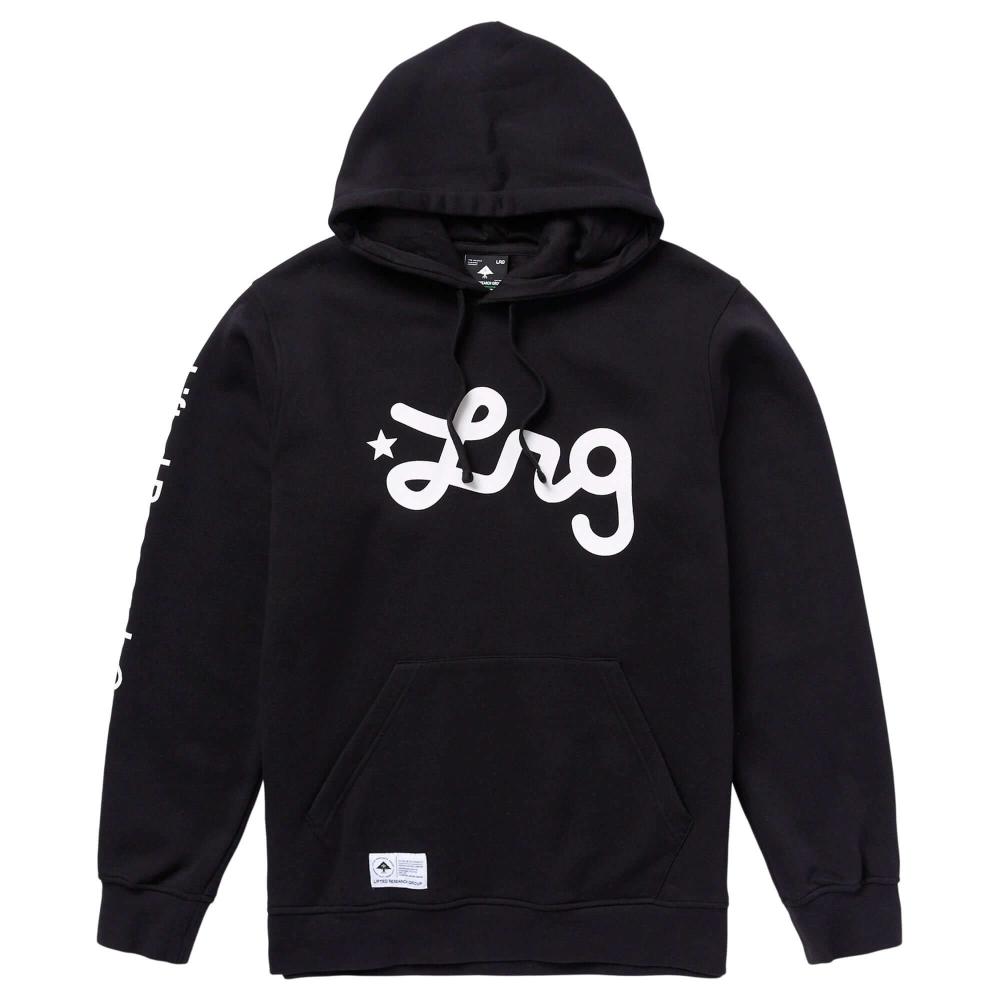 LRG LIFTED SCRIPT PULLOVER HOODIE BLACK