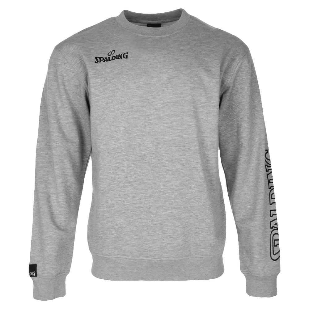 Spalding TEAM II Crewneck Grey Melange