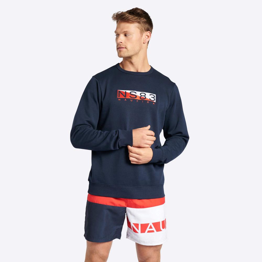 Nautica Ares Sweatshirt Dark Navy