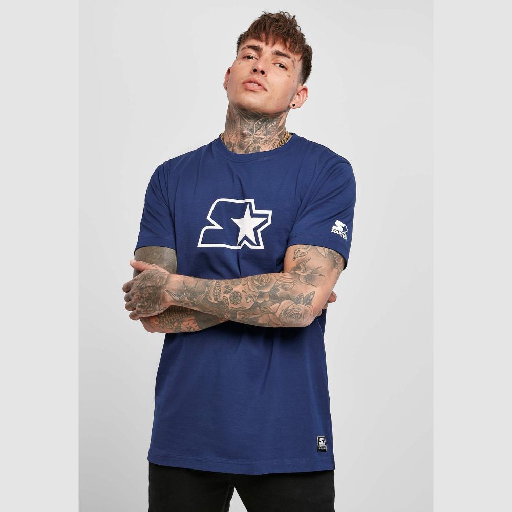 Starter Short Logo Tee Blue Night