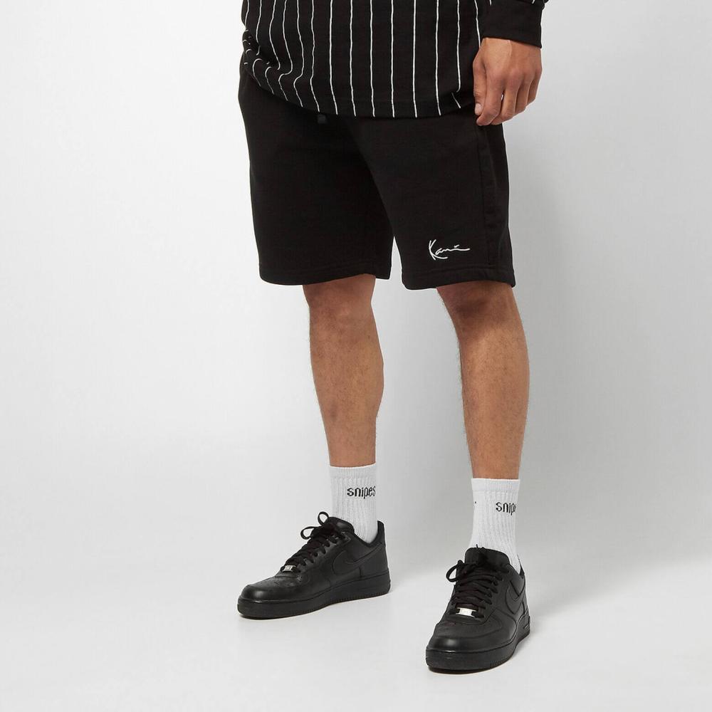 Karl Kani Signature Shorts Black
