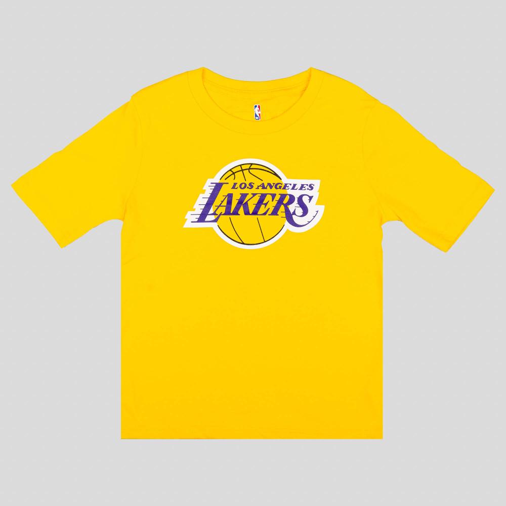 Outer Stuff Nba Slogn Back Ss Ctn Tee Los Angeles Lakers Yellow