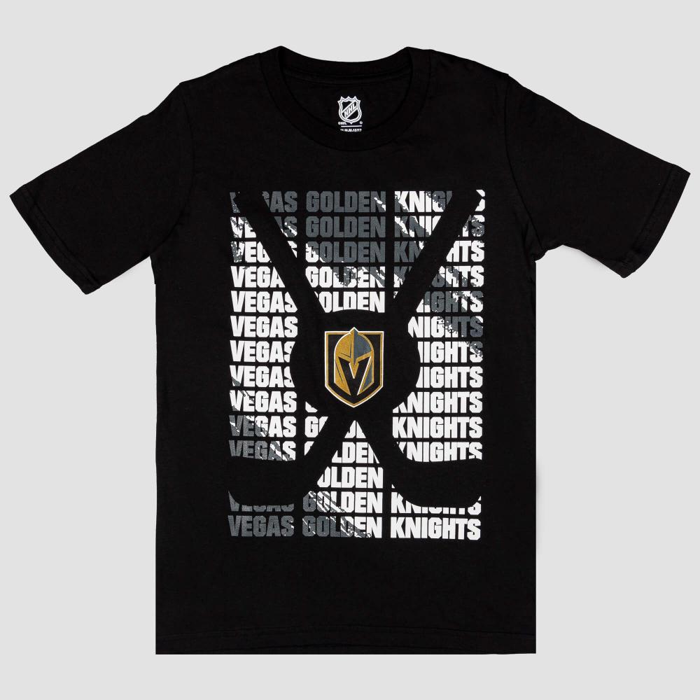 Outer Stuff Nhl Box Ss Ctn Tee Vegas Golden Knights Black