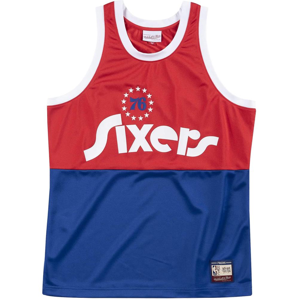 Mitchell & Ness Nba Team Heritage Tank Philadelphia 76Ers 1965-71 Raptors Red