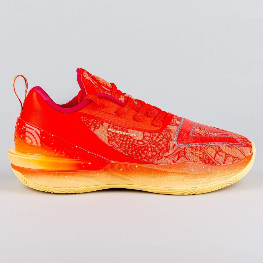 Peak Basketball Shoes Big Triangle 3 - Year Of Dragon Taichi Super P-Motive P-Soon Peak Red