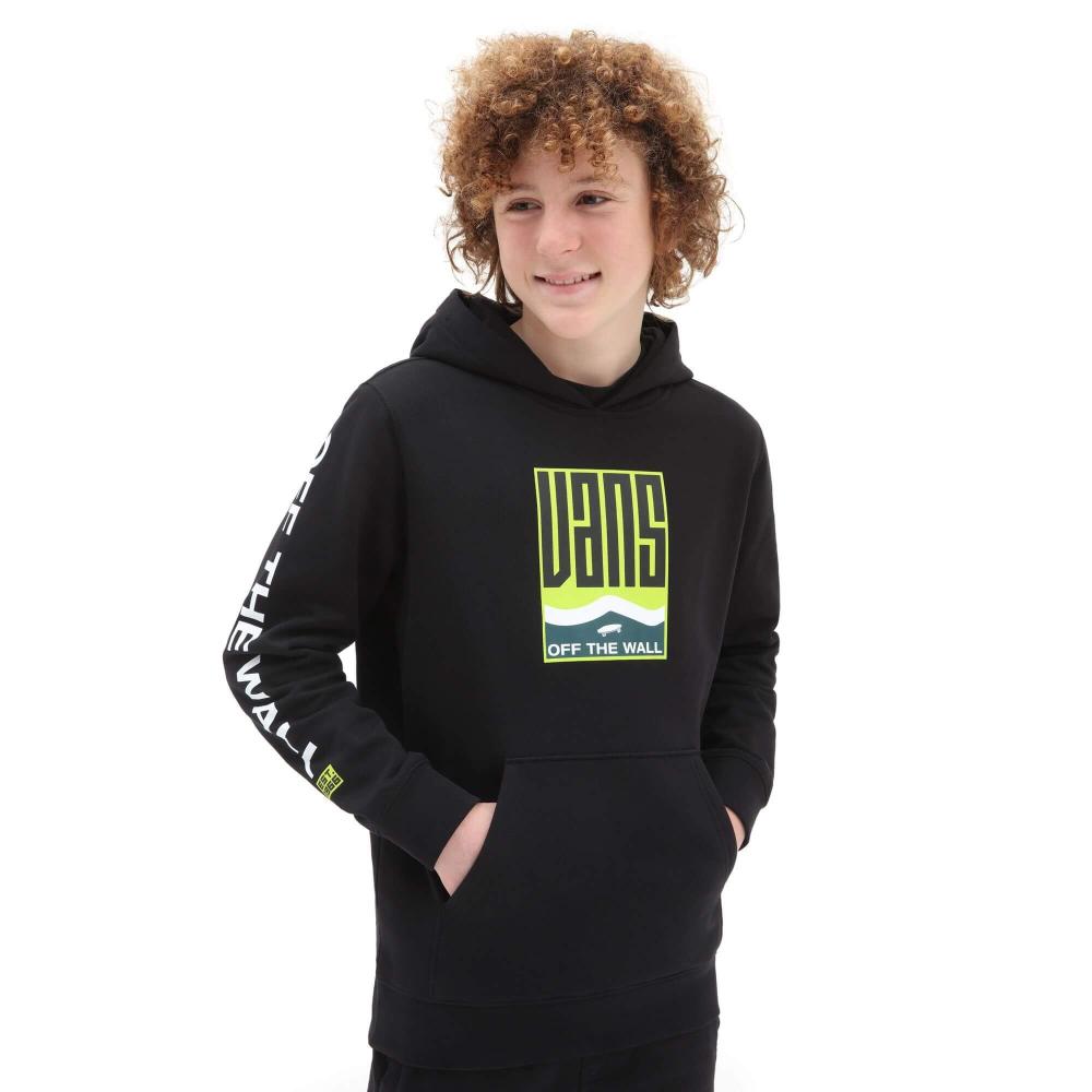 Vans Boys Vans Maze Pullover Hoodie (8-14 Years) Black