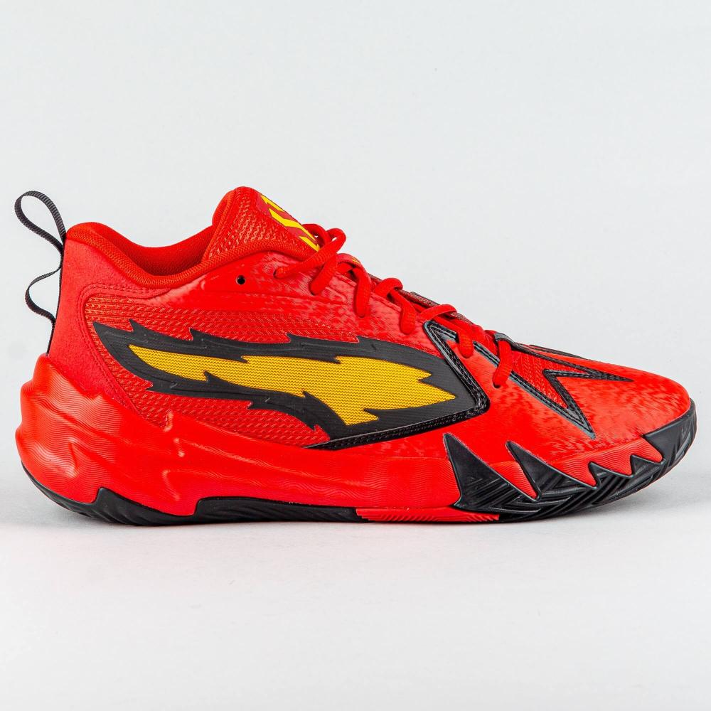 Basketbalové tenisky Puma Scoot Zeros Retro Shoe All Time Red/Yellow Sizzle