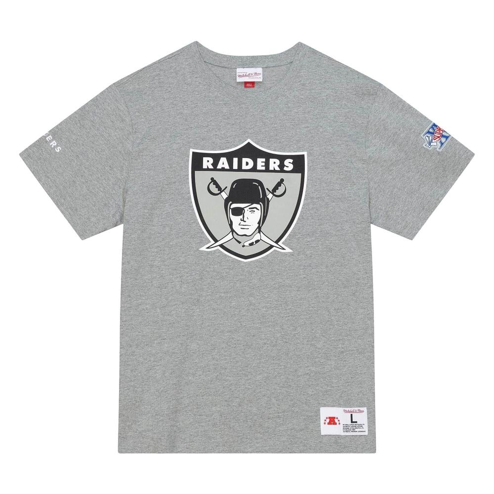 Mitchell & Ness Team Origins S/S Top Oakland Raiders Grey Heather