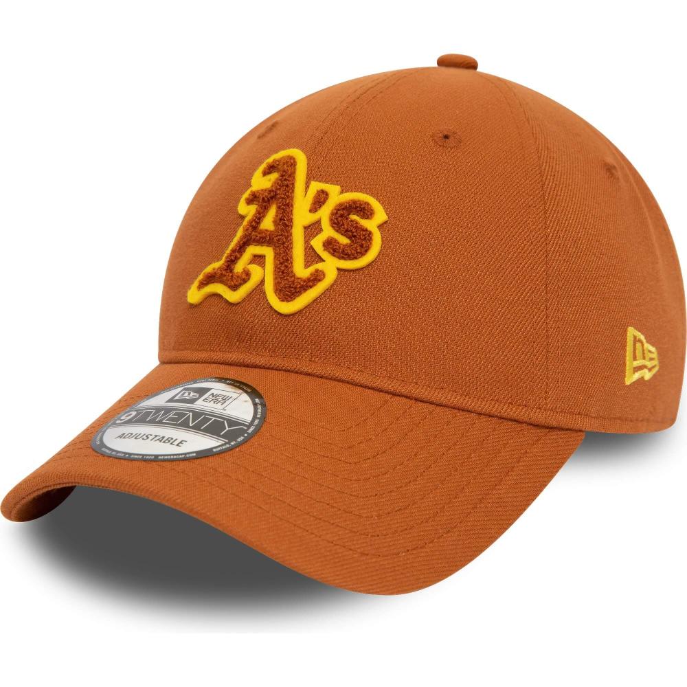 Šiltovka New Era 920 MLB Oakland Athletics Boucle Brown 9TWENTY Adjustable Cap hnedá