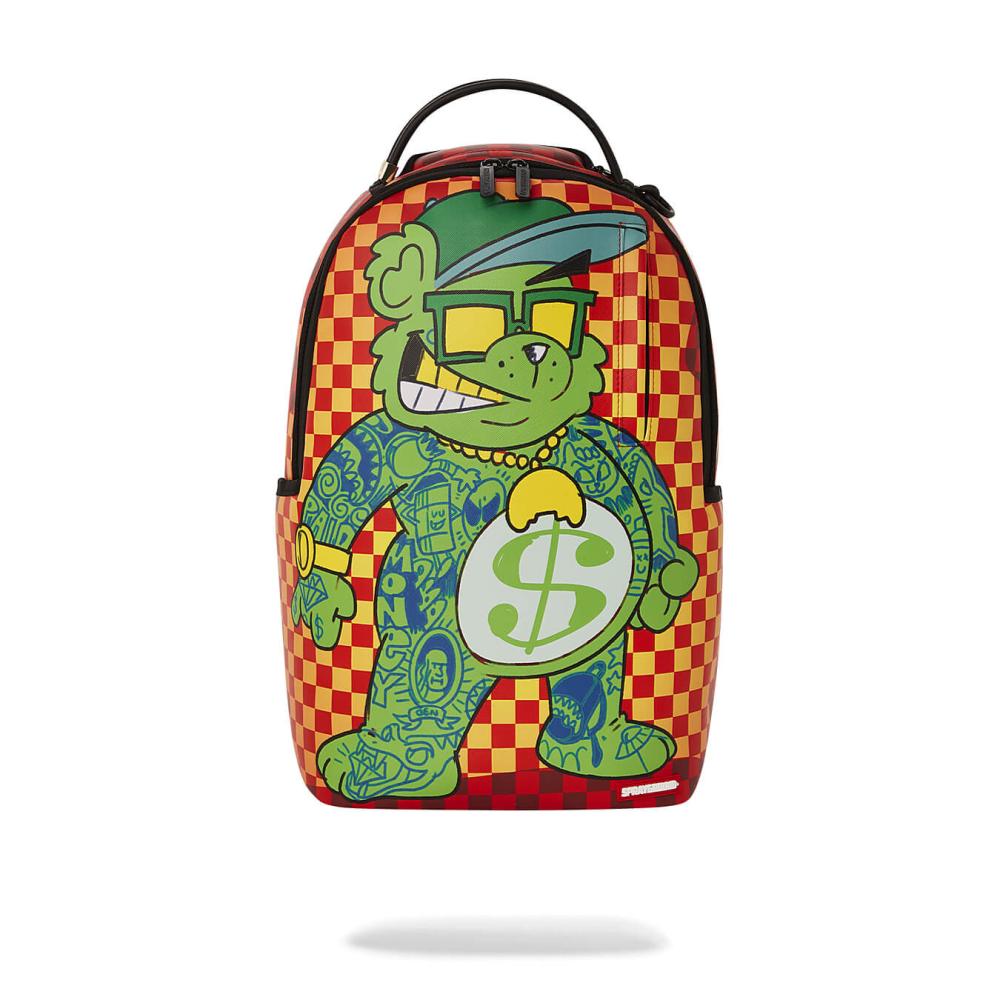 Sprayground Moneybear - Welcome To The Party Backpack Tatted Money Bear