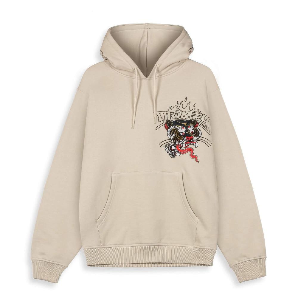 Grimey Wear Deeper Heavyweight Vintage Hoodie Cream