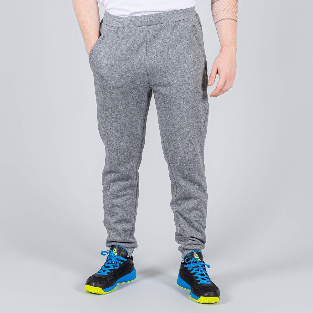 Peak Knitted Fleece Pants Mid.Melange Grey