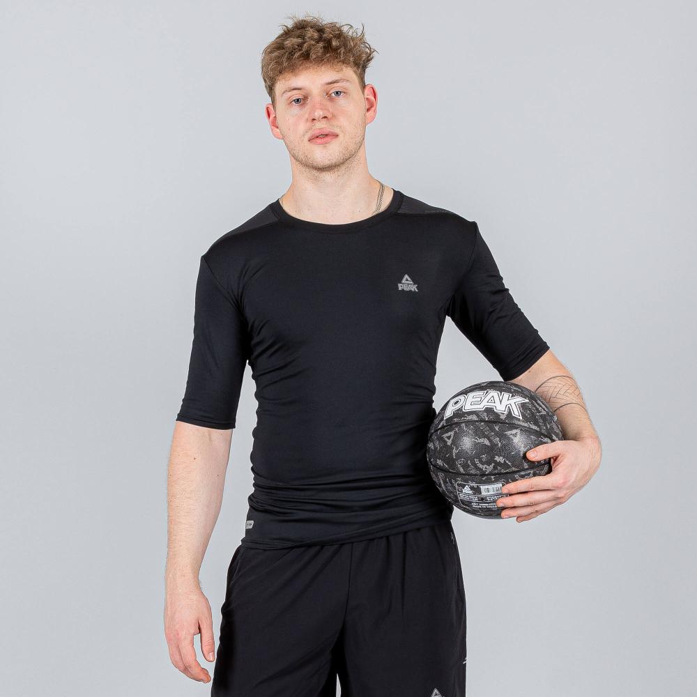 PEAK BASKETBALL TRAINING SERIES ROUND NECK T-SHIRT BLACK