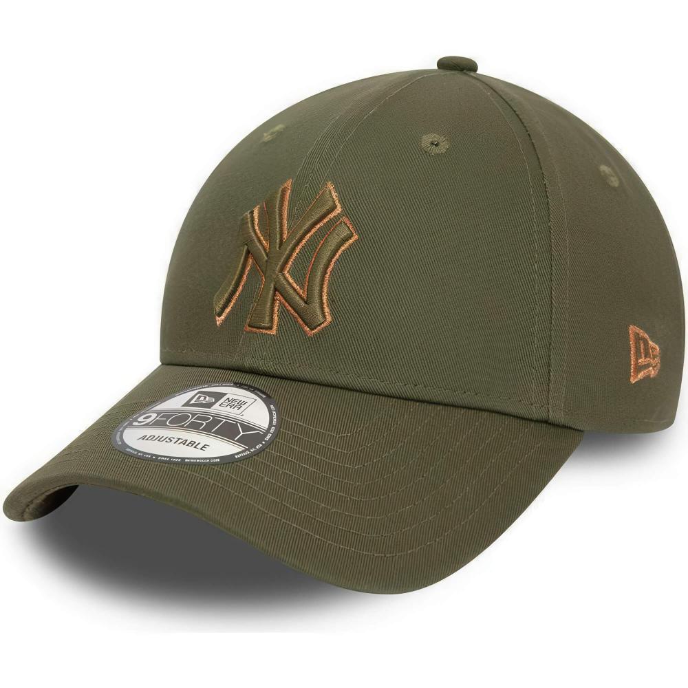 Šiltovka New Era 940 MLB New York Yankees Metallic Outline Green 9FORTY Adjustable Cap zelená