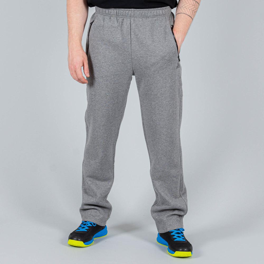 PEAK Brushed Knitted Sweater Pants Mid.Melange Grey