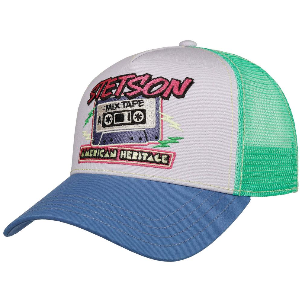 Stetson Trucker Cap - Mix Tape Blue/Lilac