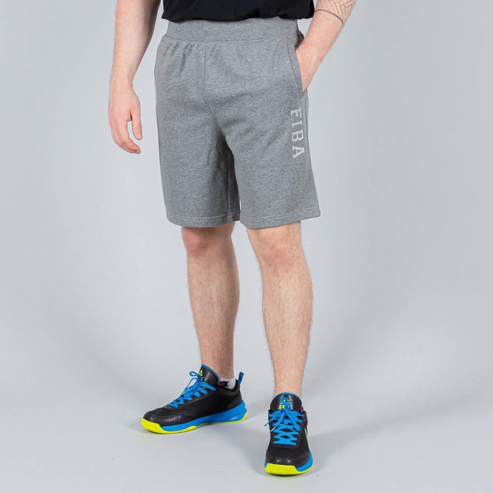 Peak Fiba Knitted Shorts Mid.Melange Gray