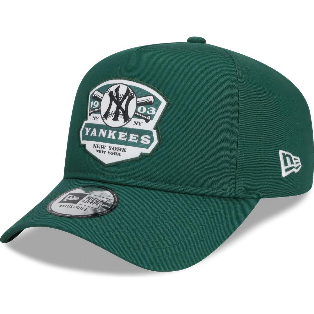 Šiltovka 940 A-frame New Era  New York Yankees MLB Patch Green Trucker Cap zelená