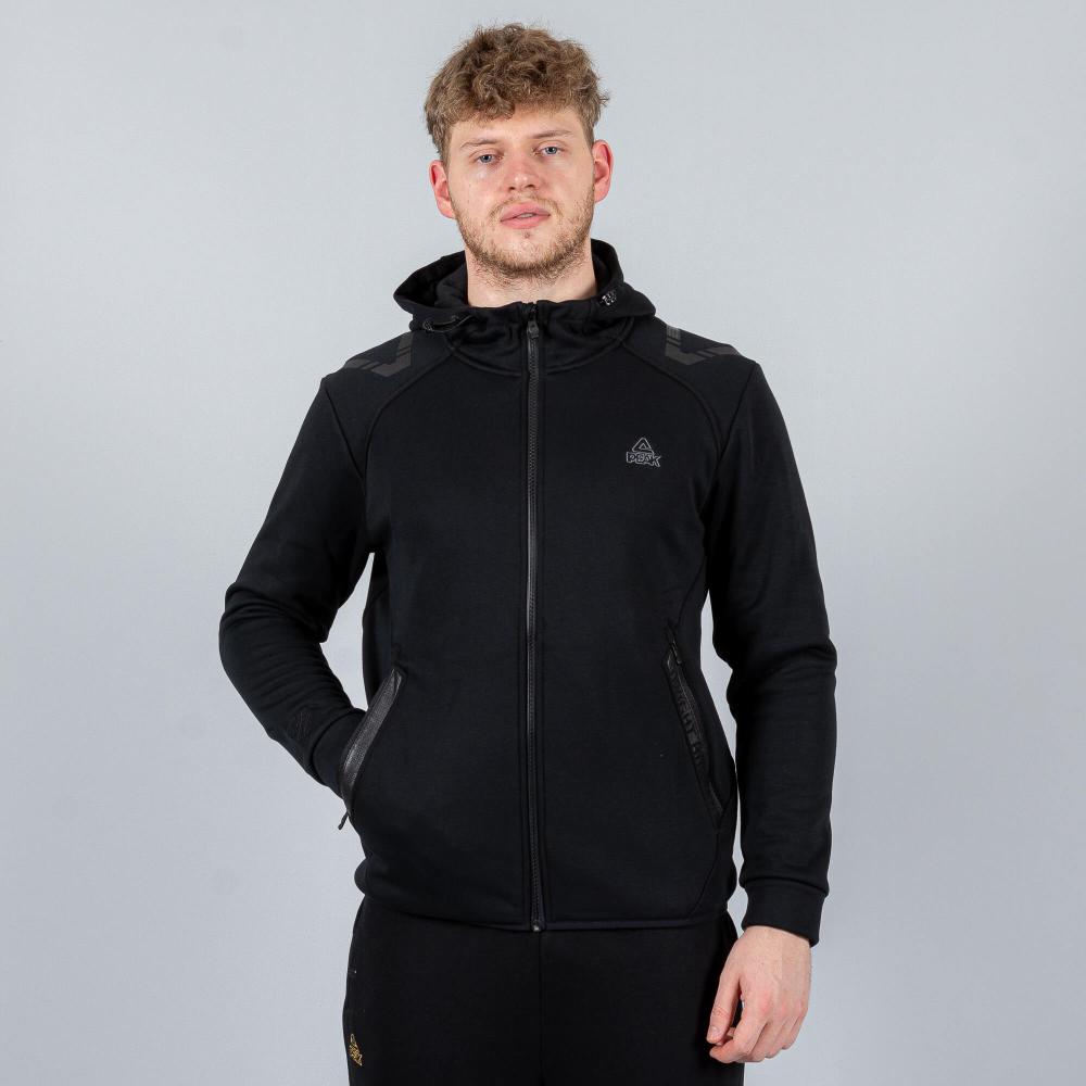 Peak Hoodie Fleece Sweater Black