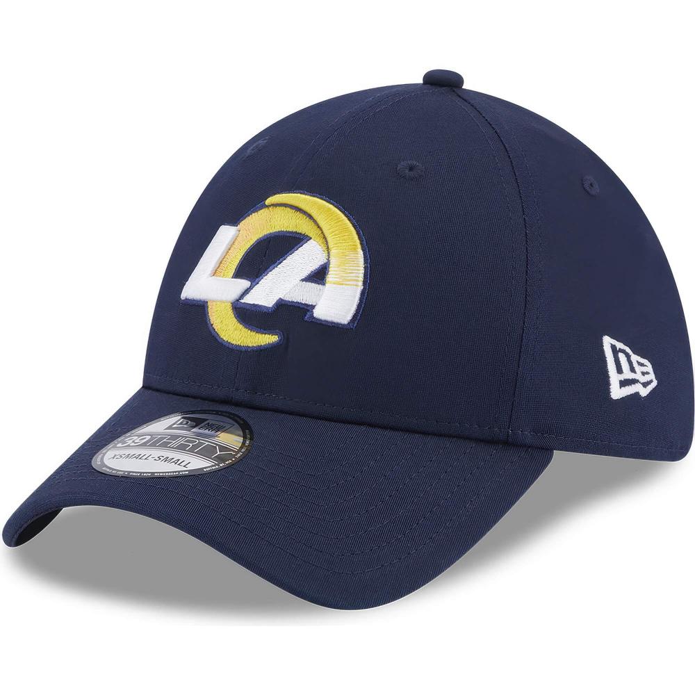 NEW ERA 3930 NFL Comfort LA Rams 39THIRTY Stretch Fit Cap Navy