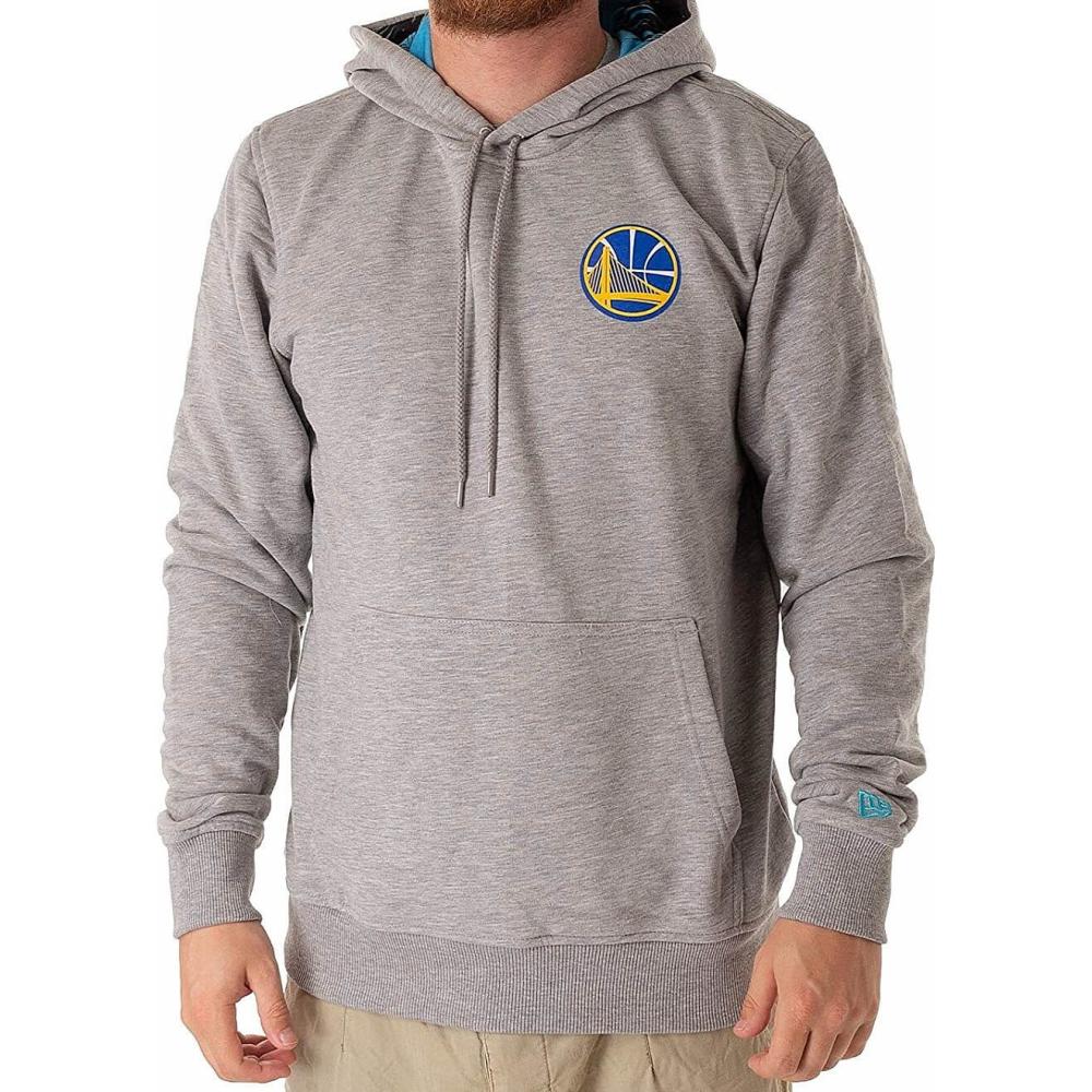 New Era Mikina NBA Coastal Heat Hoody Golden State Warriors Grey