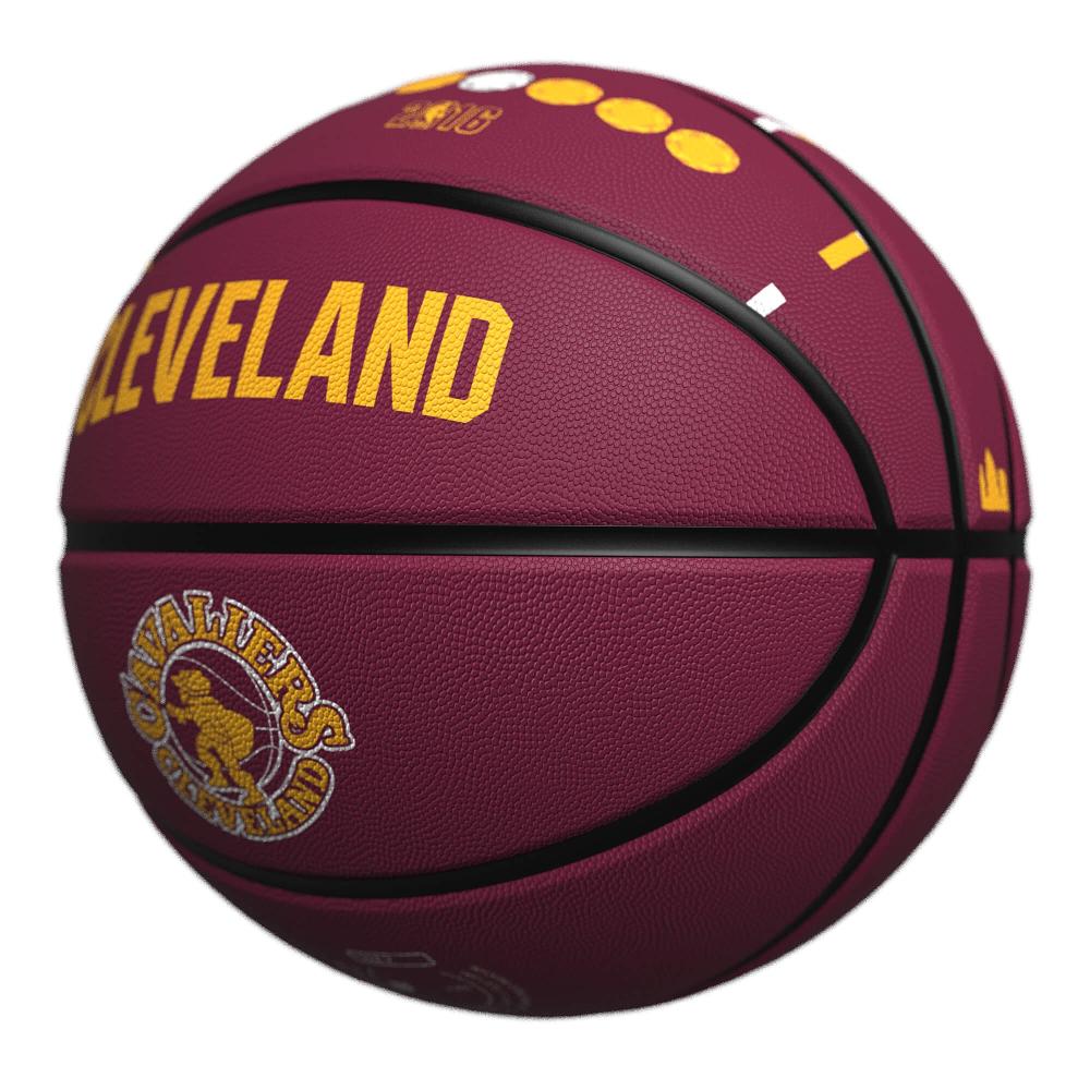 Wilson NBA Team City Collector Basketball Cleveland Cavaliers - Red (sz. 7)