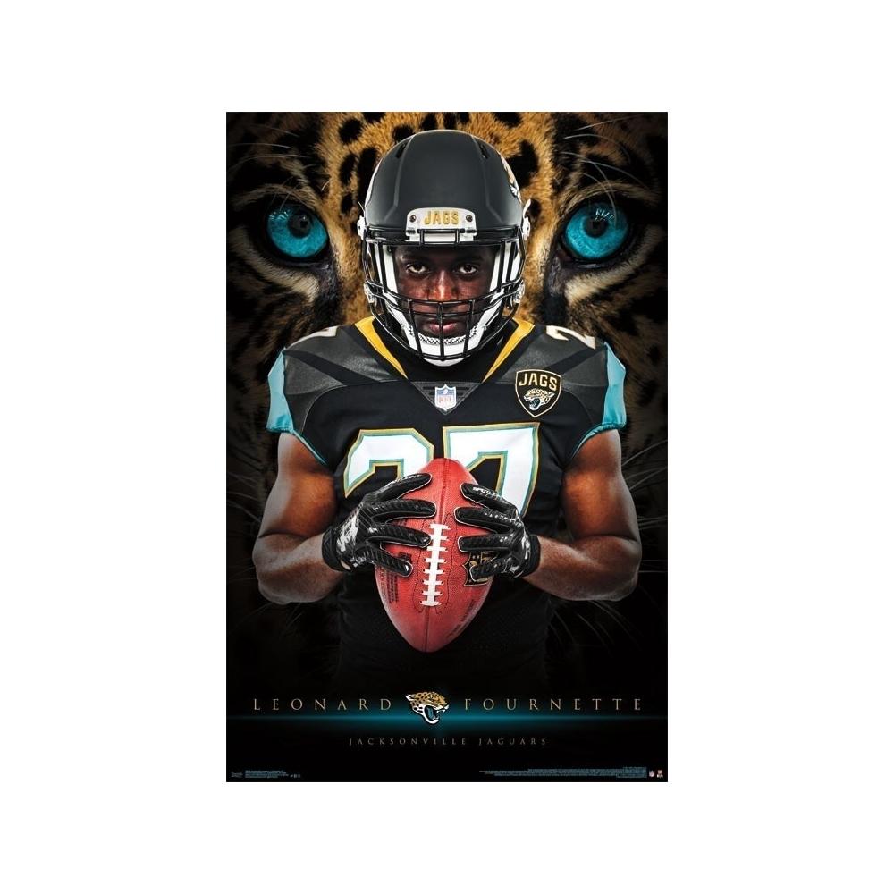 NFL Poster Jacksonville Jaguars Leonard Fournette