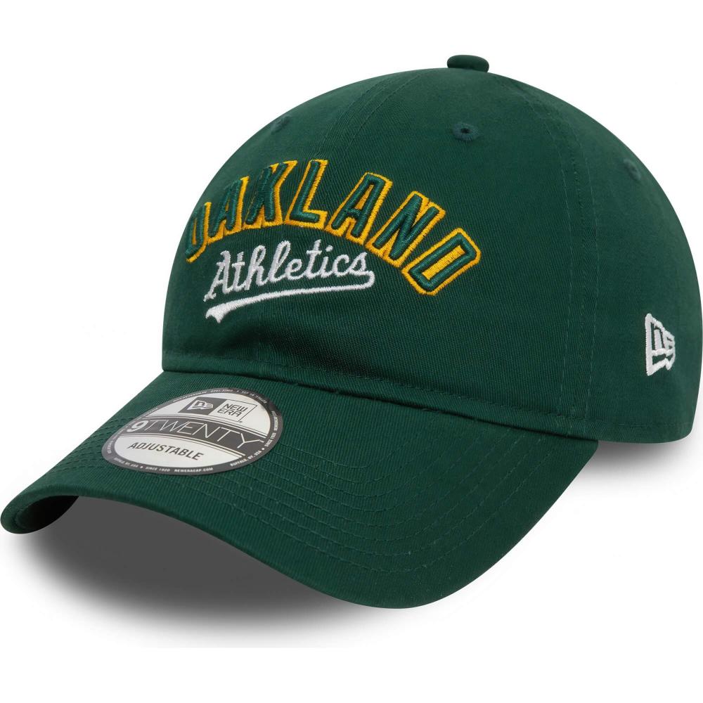 Šiltovka New Era 920 Oakland Athletics MLB Wordmark Dark Green 9TWENTY Adjustable Cap tmavozelená