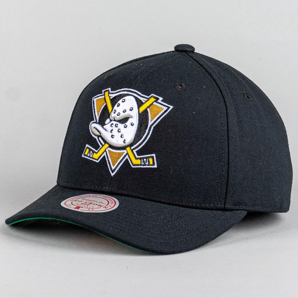 Šiltovka Mitchell & Ness NHL Anaheim Ducks Team Ground 2.0 Pro Snapback čierna