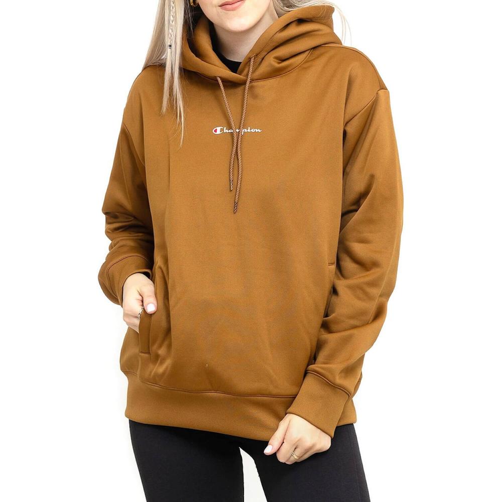 Champion Hooded Sweatshirt Brown