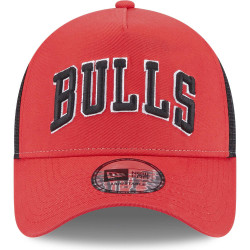 NEW ERA 940 NBA Af Trucker Chicago Bulls Team Script Black/Red