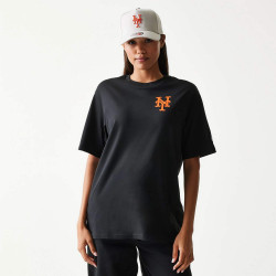 Tričko New Era New York Mets MLB Food Graphic Black T-Shirt čierne