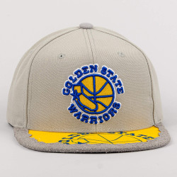 Mitchell & Ness NBA Munch Time Snapback HWC Golden State Warriors Grey