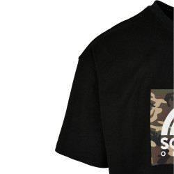 Southpole Camo Logo Tee black