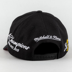 Mitchell & Ness CHAMP WRAP PRO SNAPBACK MIAMI HEAT Black