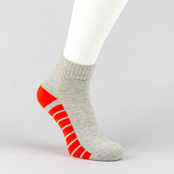 Ponožky PEAK MEDIUM CUT SOCKS LT.MELANGE GREY šedé
