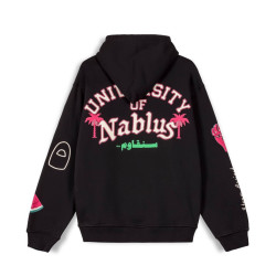 Grimey Wear Nablus Vintage Hoodie Black