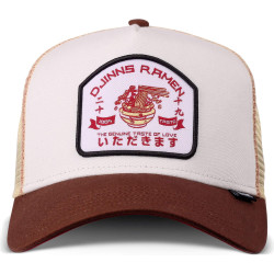 DJINN'S Trucker Cap HFT Djinns Ramen White