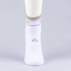 Peak High Cut Socks White