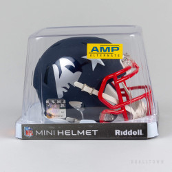 Miac Riddell Amp Mini Helmet New England Patriots