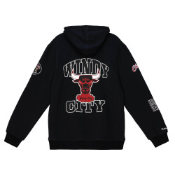 Mitchell & Ness Team Origins Fleece Hoody Chicago Bulls Black