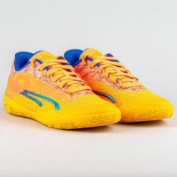Basketbnalové tenisky Puma wmns Stewie 3 Dawn In ‘Cuse Shoe Yellow Sizzle/Fluro Peach