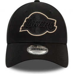 Šiltovka New Era 940 NBA LA Lakers Team Outline Black 9FORTY Adjustable Cap čierna