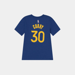 Nike Boys Icon N&N Tee Golden State Warriors Stephen Curry – Nr. 30 Blue/Yellow