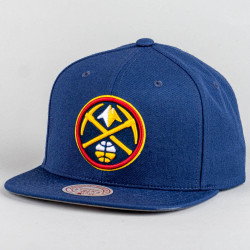 Šiltovka Mitchell & Ness Denver Nuggets Team Ground 2.0 Snapback tmavomodrá