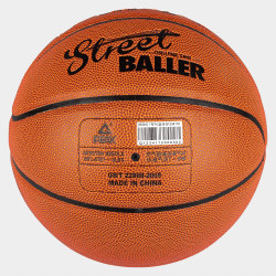 Peak Street Baller Composite Indoor/Outdoor Basketball Sz. 7 Brown