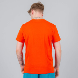 Peak Basketball Round Neck T-Shirt Bright Orange